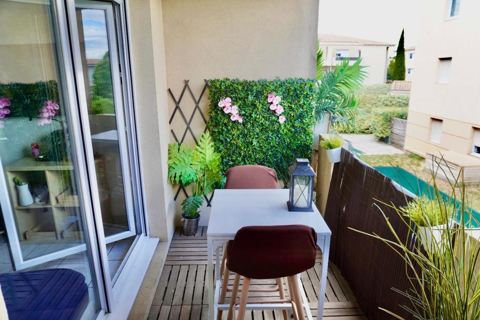 Appartamento T2 Lumineux Et Piscine Montpellier Esterno foto